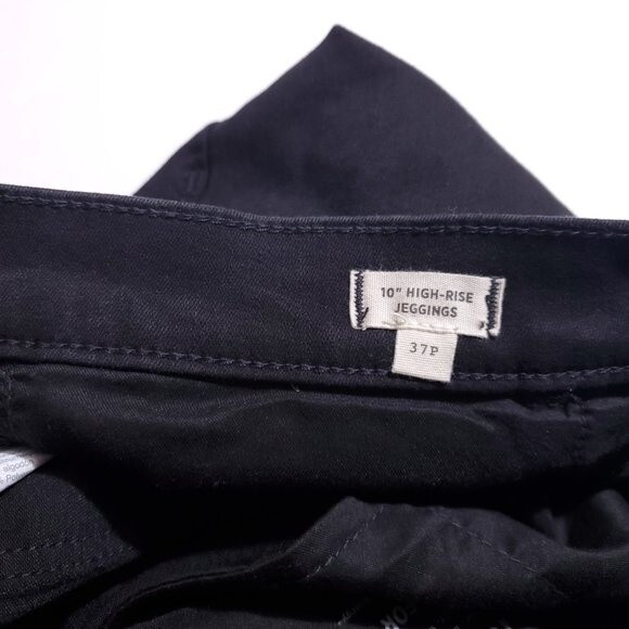 Madewell Petite 10" High-Rise Roadtripper Black Jeggings 37P - Picture 11 of 14